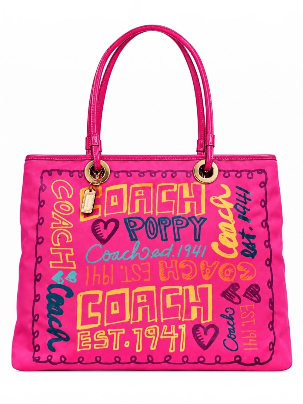COMING SOON
Coach Poppy Evie Graffiti Tote